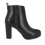 Botines de tacón Jackie color negro para mujer