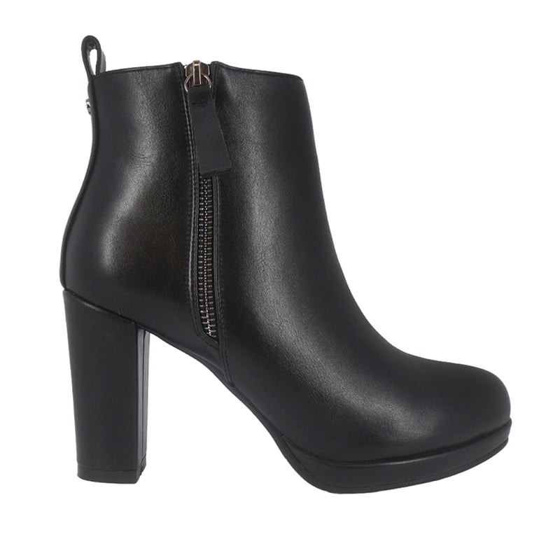 Botines de tacón Jackie color negro para mujer