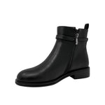 Botas de tacón Pilar para mujer color negro