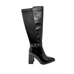 Botas de tacón Justine para mujer color negro