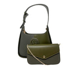 Cartera hobo Kadi para mujer color olivo