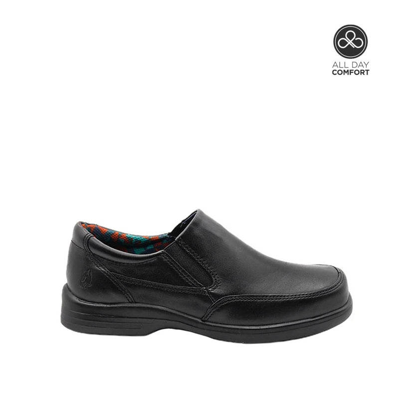 Zapatos escolares Luka slip-on negro