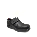 Zapatos escolares Luka velcro negro