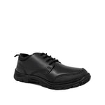 Zapatos escolares Axton para niño color negro