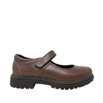 Ballerinas escolares Gladys para mujer color café