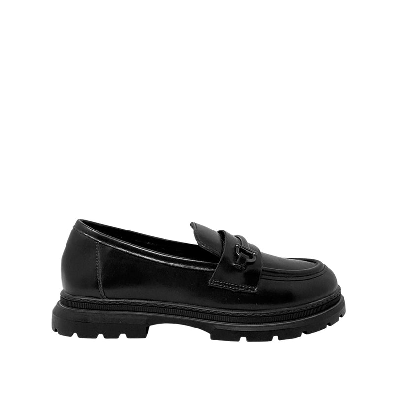 Mocasines escolares Westy para niña color negro