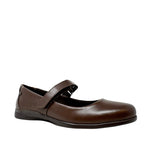 Ballerinas escolares Nicolette para mujer color café