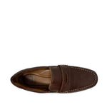 Mocasines Beneck para hombre color café