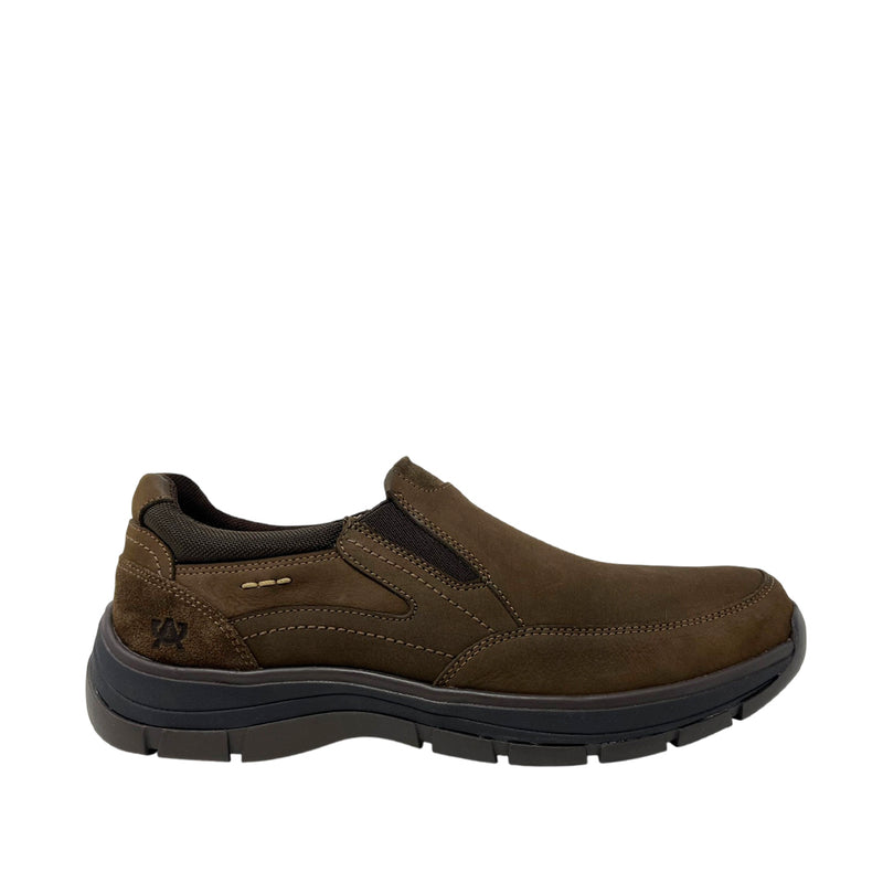 Casuales slip on Garp para hombre color café