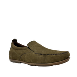 Loafers Arietti para hombre color olivo