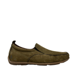 Loafers Arietti para hombre color olivo