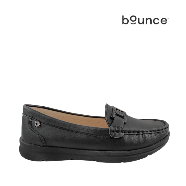 Mocasines Josephine para mujer color negro