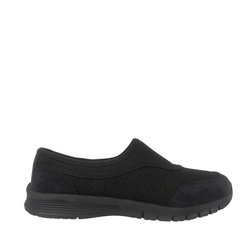 Tenis Nadia slip-on color negro