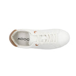 Sneakers Kayla color blanco con oro