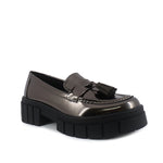 Mocasines Agus pewter para Mujer