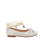 Ballerinas Noelle color blanco hueso