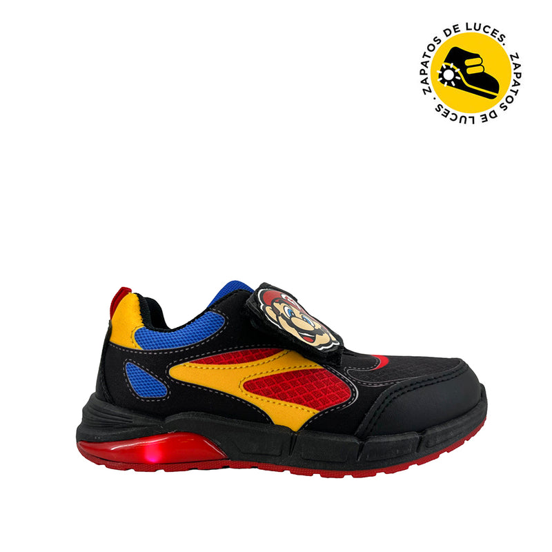 Tennis Mario color negro