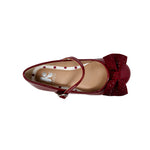 Ballerinas Valentina color burgundy