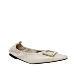 Ballerinas Zaira para mujer color blanco hueso