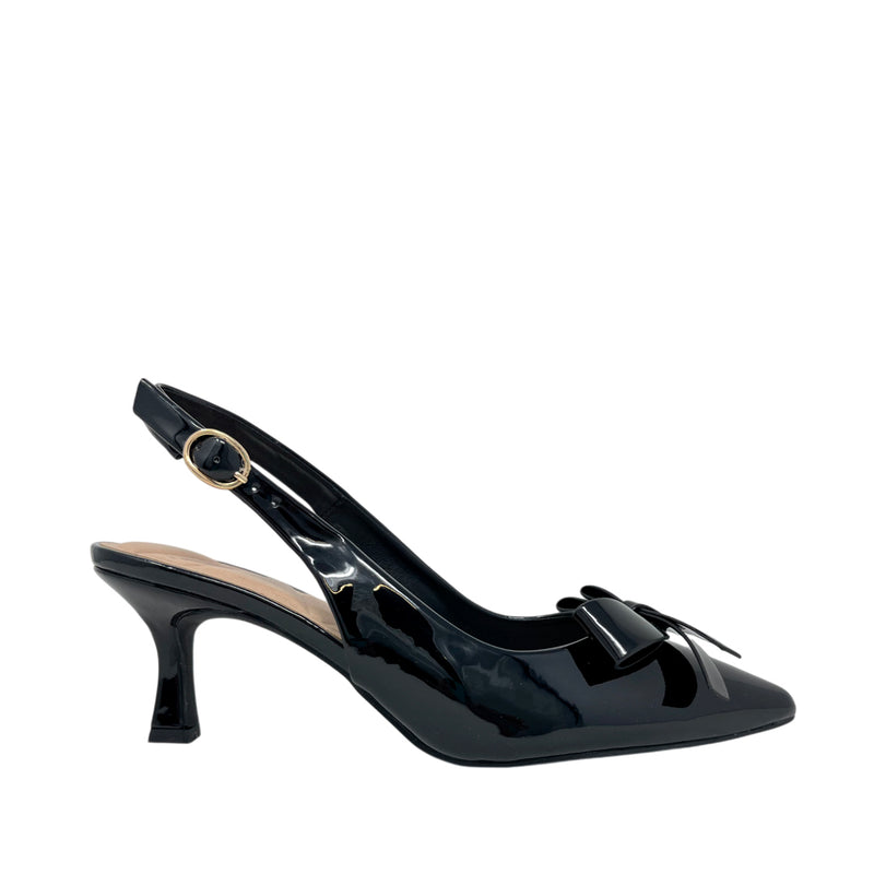 Tacones slingback Sydney color negro
