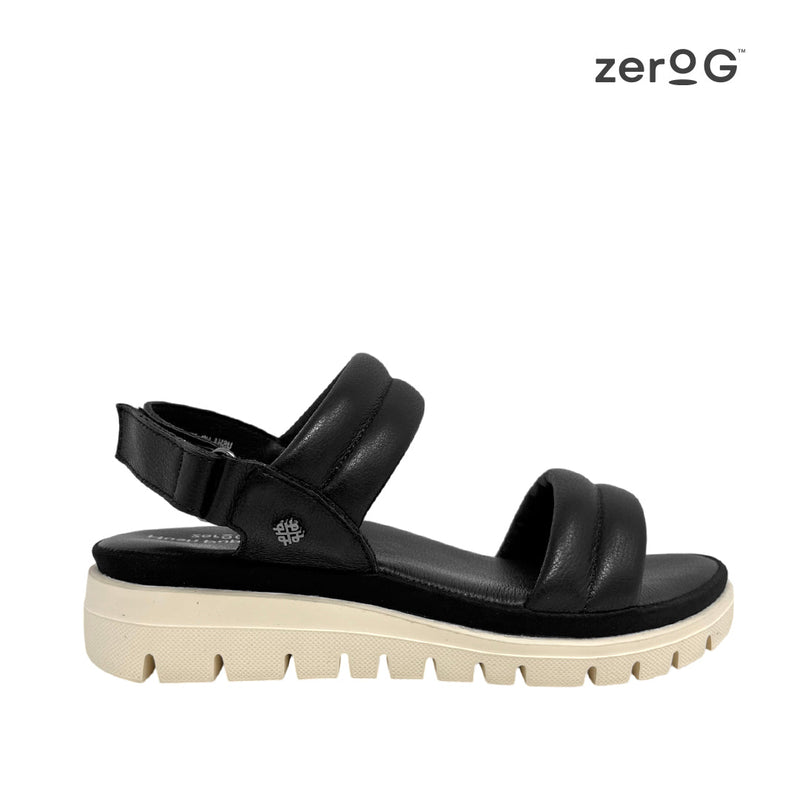 Sandalias flats Usha negro