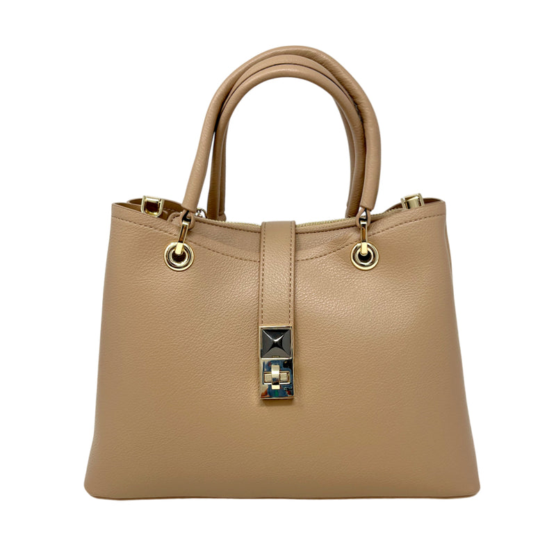 Cartera Salma color nude