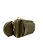 Cartera Samie color olivo