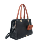 Cartera Violeta color negro
