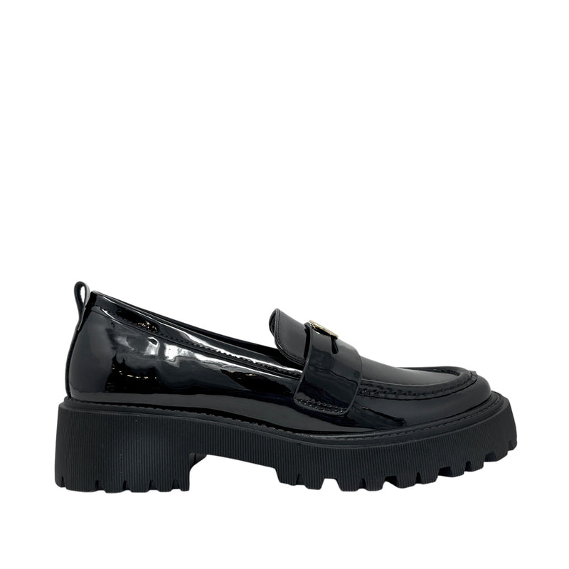 Mocasines Mickey para mujer color negro