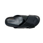 Sandalias slip on Virgil para hombre color negro