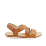 Sandalias de plataforma Elis para mujer color tan