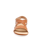 Sandalias de plataforma Elis para mujer color tan