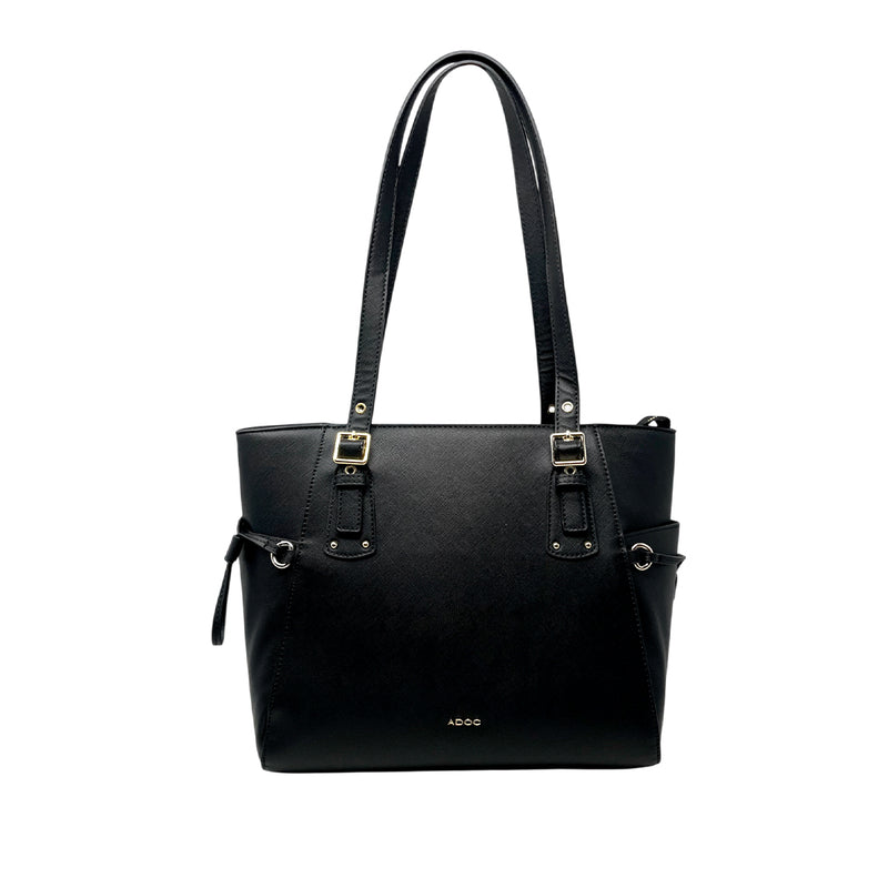 Cartera tote Cory para mujer color negro