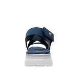 Sandalias flats Acadia  navy