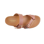 Sandalias flats Becky  tan