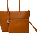 Cartera satchel Odelo para mujer color tan