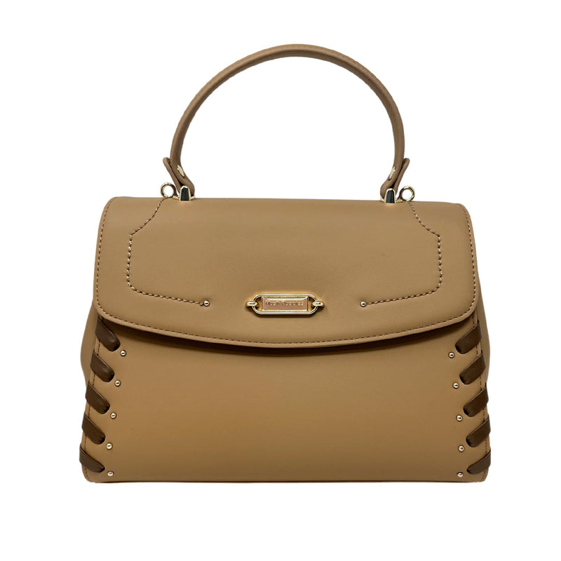 Cartera Aisla camel para mujer