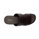 Sandalias slip on Endo para hombre color tan