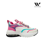 Tennis Grissel para niña color rosado y blanco