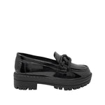 Mocasines Gina para niña color negro