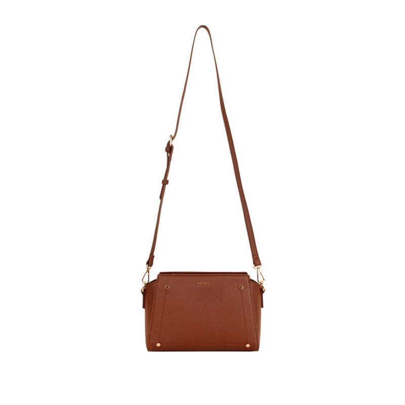 Cartera crossbody Judy para mujer color tan