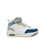 Botas Kimo para niño color celeste y blanco