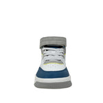 Botas Kimo para niño color celeste y blanco