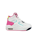 Botas Kemi para niña color rosado y blanco