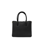 Cartera satchel Fiorella para mujer color negro