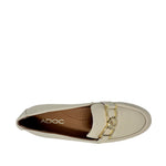 Mocasines Noden para mujer color hueso