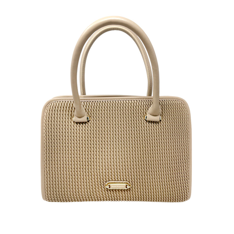 Cartera tote Malia para mujer color beige