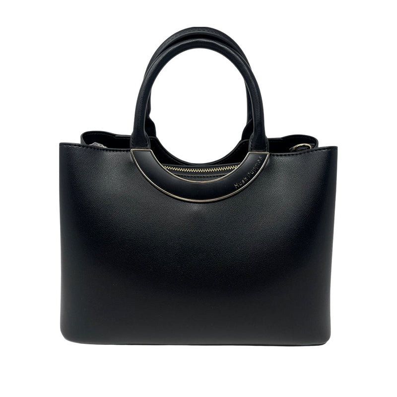 Cartera satchel Joy para mujer color negro