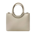 Cartera satchel Joy para mujer color beige