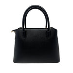 Cartera satchel Mae para mujer color negro